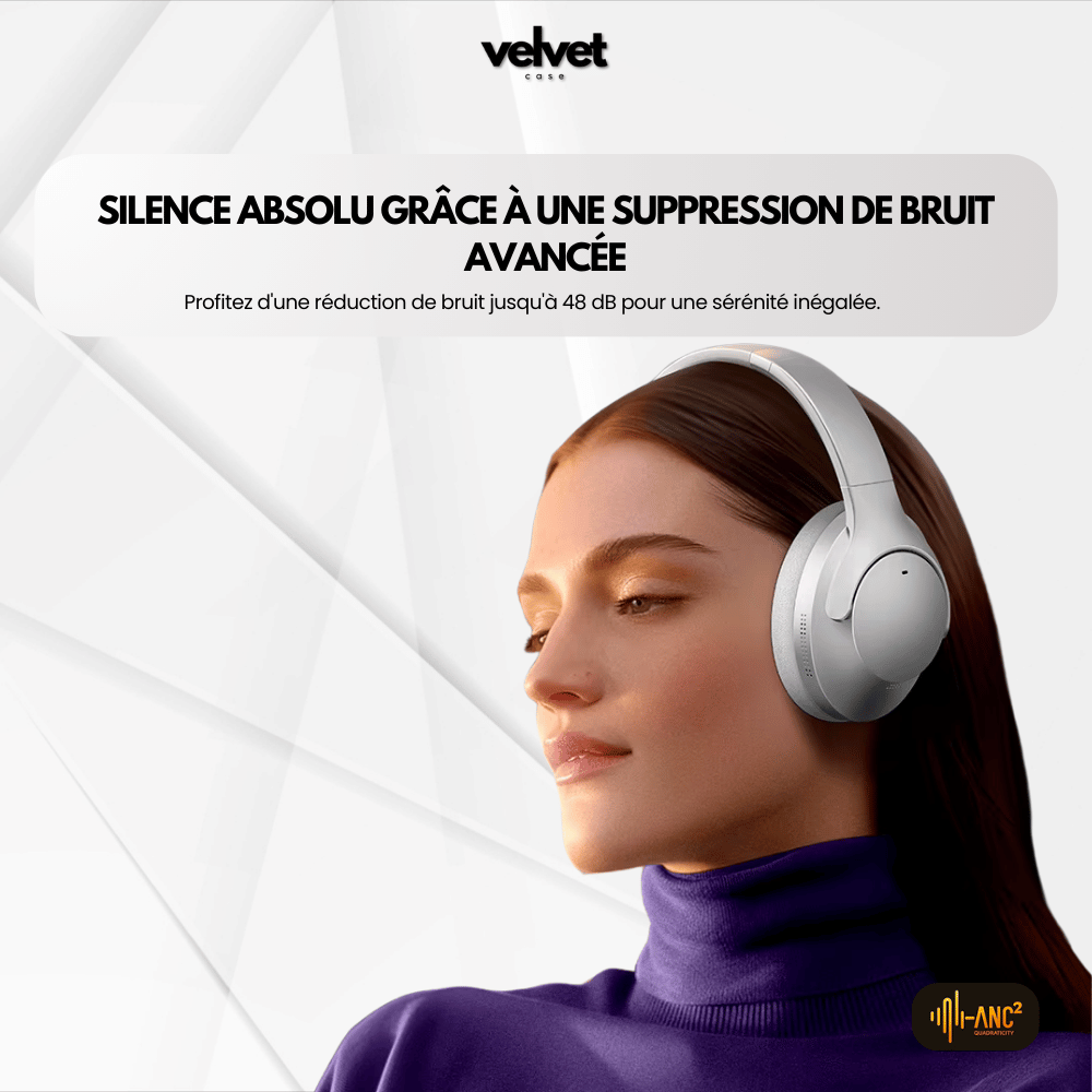 Casque Bluetooth 5.3 – Reduction de bruit active fiche description 4