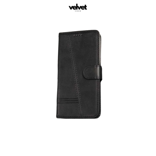 Étui portefeuille en cuir PU pour Samsung Galaxy