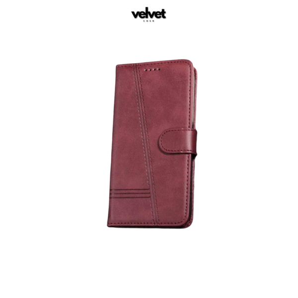 Étui portefeuille en cuir PU pour Samsung Galaxy – Image 3