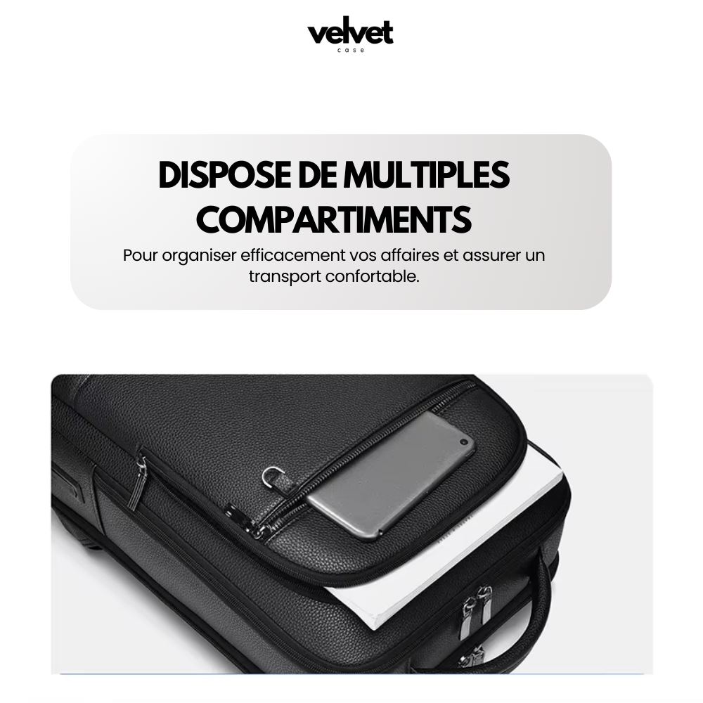 fiche description velvet case sac ordinateur de voyage 3