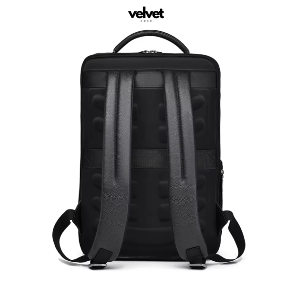 Sac à dos ordinateur de voyage étanche en cuir PU – Image 4