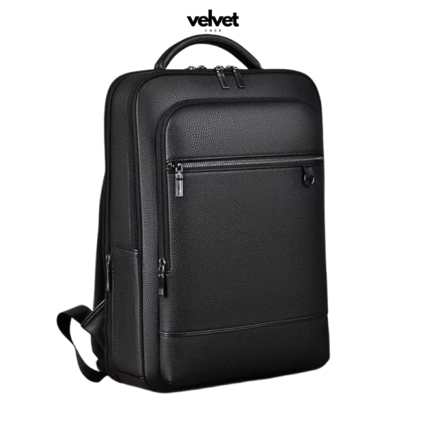 Sac à dos ordinateur de voyage étanche en cuir PU